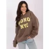 Dámská mikina FACTORY PRICE MJ-BL-H2501.75 DARK BEIGE