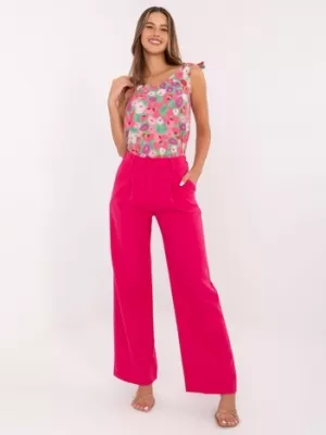 Dámské kalhoty ITALY MODA DHJ-SP-15679-1.30X DARK PINK