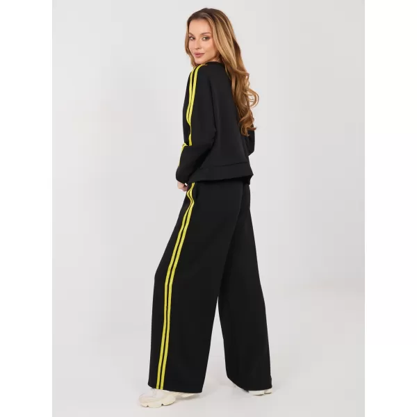  Dámská tepláková souprava RUE PARIS IT-KMPL-21772.12 BLACK 