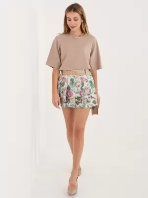 Dámské kraťasy ITALY MODA IT-SN-FL8757-2.18 GREEN
