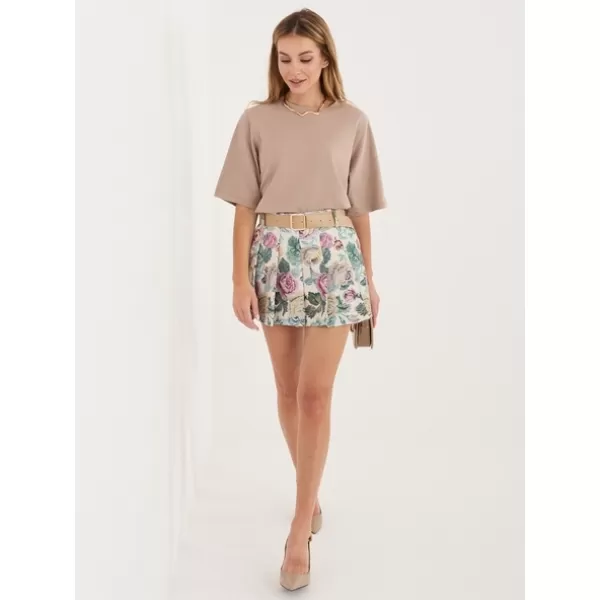  Dámské kraťasy ITALY MODA IT-SN-FL8757-2.18 GREEN 