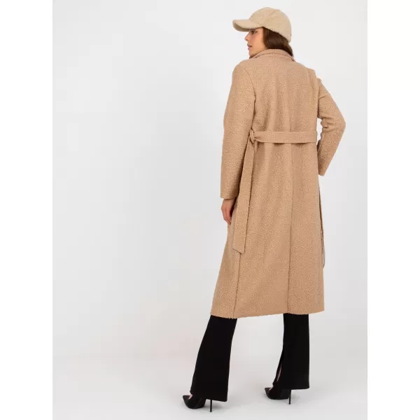  Dámský kabát OCH BELLA TW-PL-BI-5220.63 BEIGE 