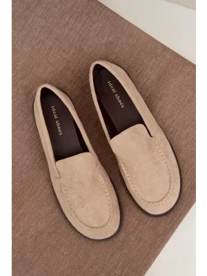 Dámské mokasíny BOTO 1538 BEIGE