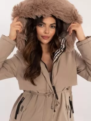 Dámská bunda FACTORY PRICE SK-KR-HH-2409.93 BEIGE