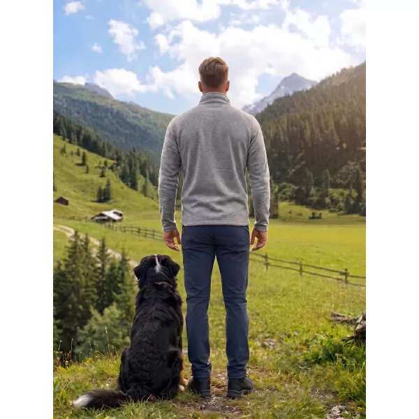  Pánská micro fleece mikina MALFINI FACTOR 852 STŘÍBRNÝ MELÍR 