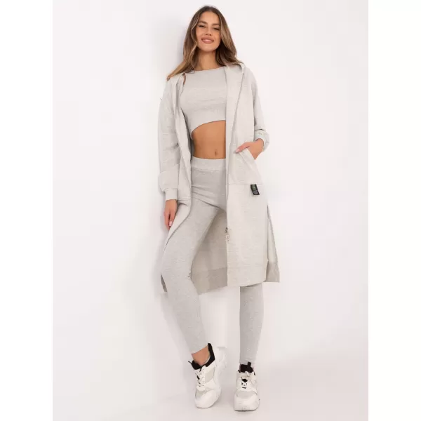  Dámský set MY RED LIPS EM-KMPL-851.69P LIGHT GREY 