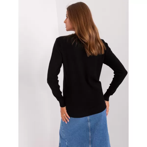  Dámský svetr WOOL FASHION ITALIA AT-SW-232901.25X NOIRE 