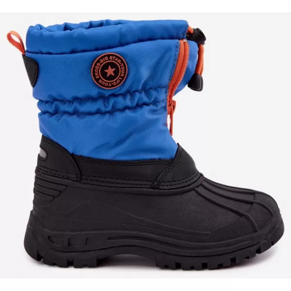  Dětské sněhule BIG STAR SHOES SS374032 MODRÁ 