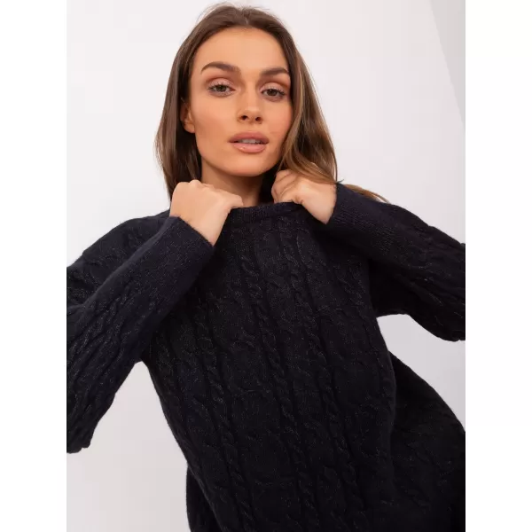  Dámský svetr WOOL FASHION ITALIA AT-SW-2335.27 NOIRE 