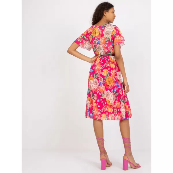  Dámské šaty ITALY MODA DHJ-SK-13162.92 DARK PINK 