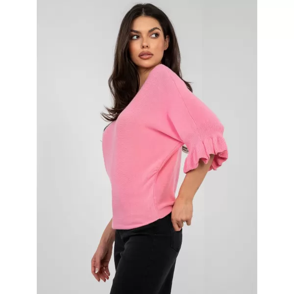  Dámský svetr ITALY MODA IT-SW-99244.98 PINK 
