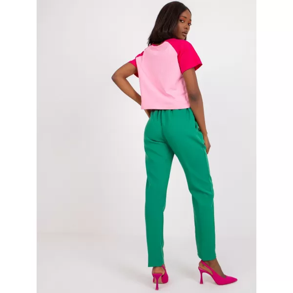  Dámské kalhoty ITALY MODA DHJ-SP-12787.21X BRIGHT GREEN 