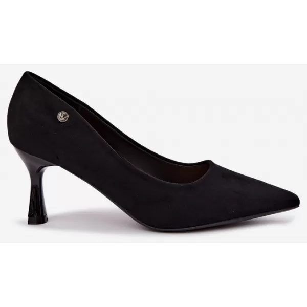  Dámské lodičky VINCEZA 62323 BLACK MATT 