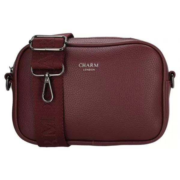  Crossbody kabelka Charm London Mulberry street W01597 Bordeaux red BORDEAUX RED 