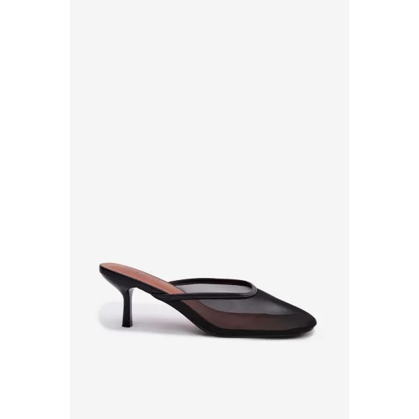  Dámské pantofle BOTO LN-81 BLACK 