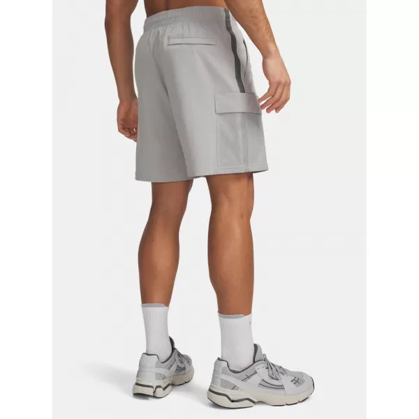  Pánské kraťasy UNDER ARMOUR UNSTOPPABLE AIRVENT STS 6009364-069 ŠEDÁ 