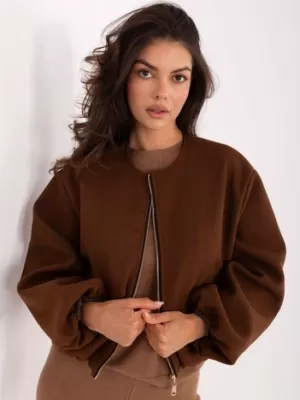 Dámská bunda RUE PARIS IT-KR-A8612.46 BROWN