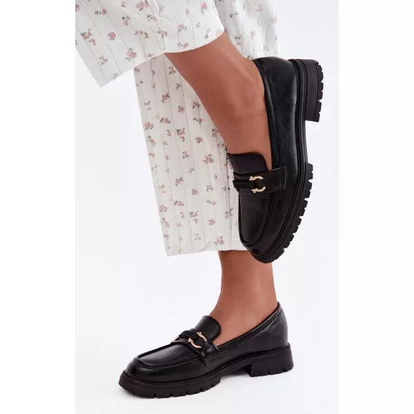  Dámské mokasíny BOTO H8-568 BLACK 