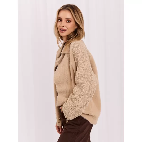  Dámská bunda FACTORY PRICE MBM-KR-4201.98P BEIGE 