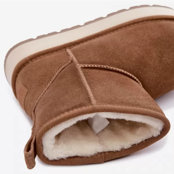 Dámské boty BIG STAR SHOES UU274692 BROWN/BEIGE 