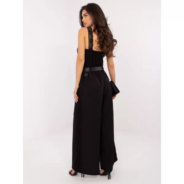  Dámské kalhoty ITALY MODA MI-SP-62440.56 NOIRE 