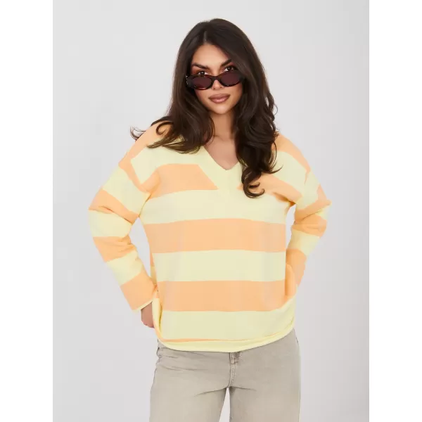  Dámská halenka FACTORY PRICE IT-BZ-6606.00 ORANGE 