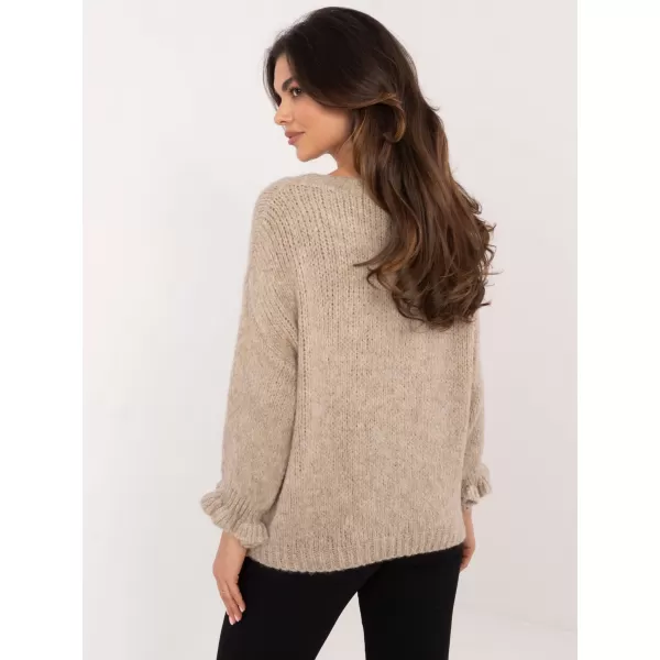  Dámský svetr ITALY MODA MI-SW-2912.10X BEIGE 