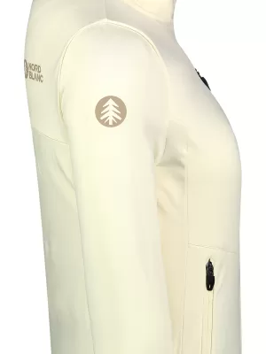 Dámská powerfleece mikina NORDBLANC CRISP NBSFL8338 BÉŽOVÁ