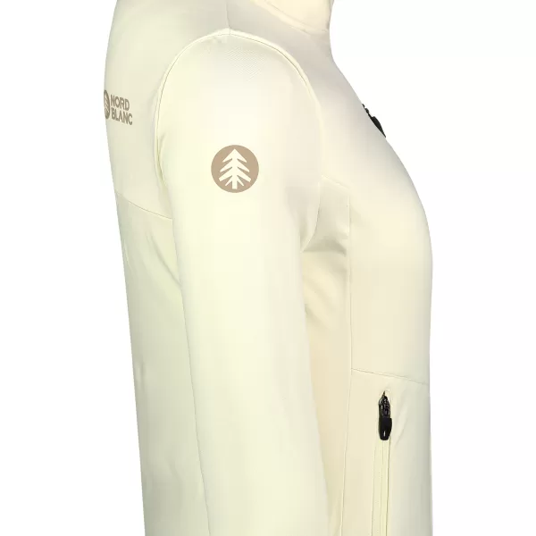  Dámská powerfleece mikina NORDBLANC CRISP NBSFL8338 BÉŽOVÁ 