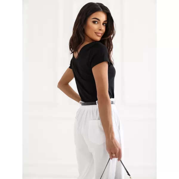  Dámská halenka RUE PARIS RV-BZ-A1267.08 BLACK 