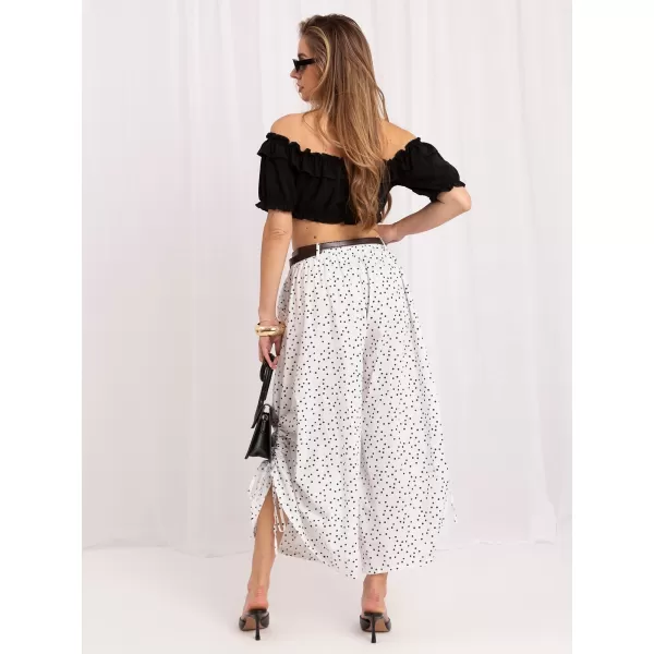  Dámské kalhoty ITALY MODA MI-SP-631061.75 WHITE 