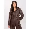 Dámská bunda RUE PARIS IT-KR-FL9729.15P BROWN