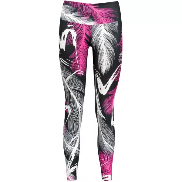  Dámské dlouhé legíny premium (nové velikosti) ALTISPORT VOJ/ALW001LEG05 černá/růžová 