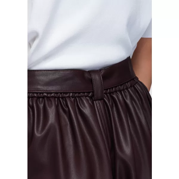  Dámské kalhoty OMBRE OW-PA-E0022 BURGUNDY 