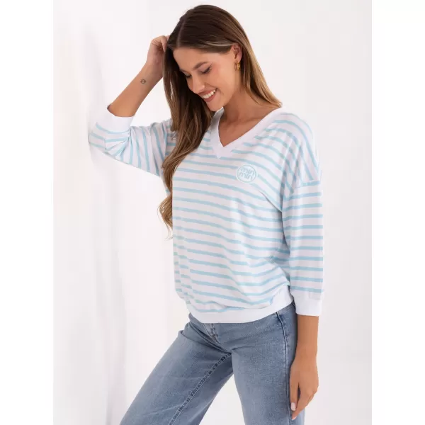  Dámská halenka RELEVANCE RV-BZ-A791.53 WHITE-BLUE 