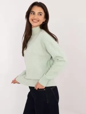 Dámský svetr WOOL FASHION ITALIA AT-SW-2339.54 MINT
