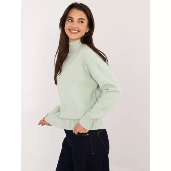  Dámský svetr WOOL FASHION ITALIA AT-SW-2339.54 MINT 