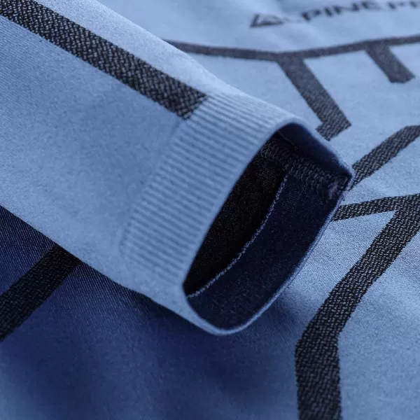  Dětské termo triko ALPINE PRO SEAMO 2 VALLARTA BLUE 