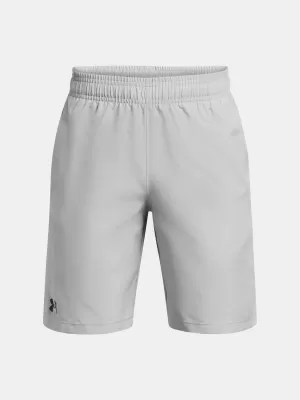 Chlapecké kraťasy UNDER ARMOUR UA TECH WOVEN SHORT 1377264-011 ŠEDÁ