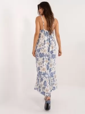 Dámské šaty ITALY MODA DHJ-SK-7772.25 WHITE-BLUE