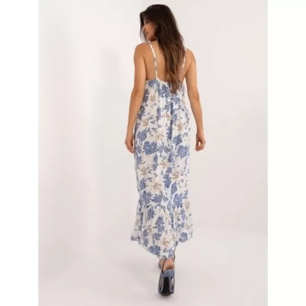  Dámské šaty ITALY MODA DHJ-SK-7772.25 WHITE-BLUE 