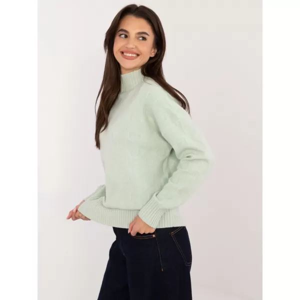  Dámský svetr WOOL FASHION ITALIA AT-SW-2339.54 MINT 