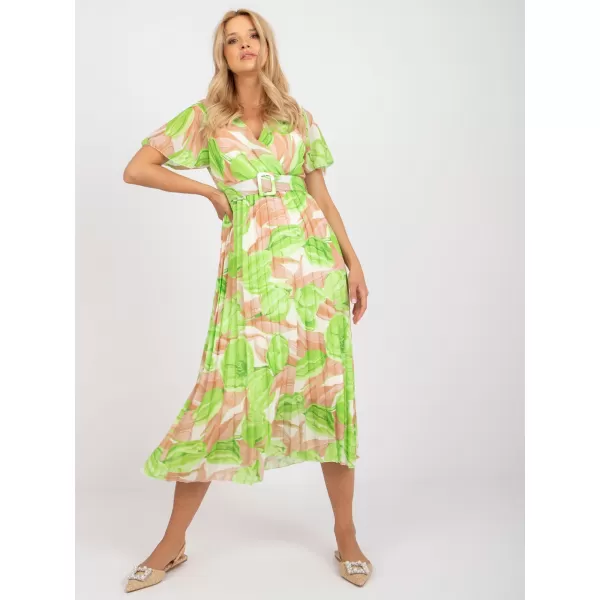  Dámské šaty ITALY MODA DHJ-SK-11331-2.32 BRIGHT GREEN 