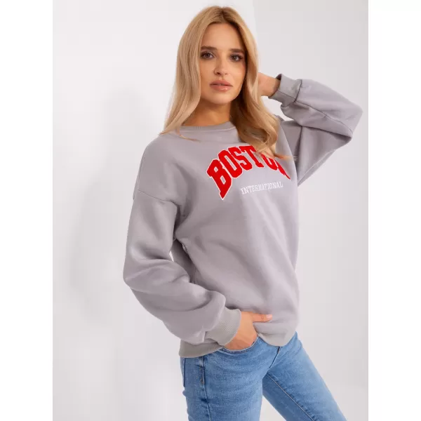  Dámská mikina MY RED LIPS EM-BL-617-8.10 GRAY 