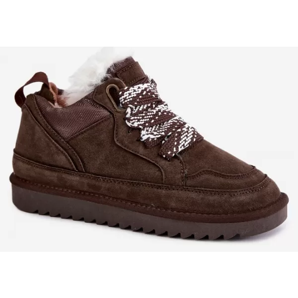  Dámské sněhule VINCEZA 97974 CHOCOLATE 
