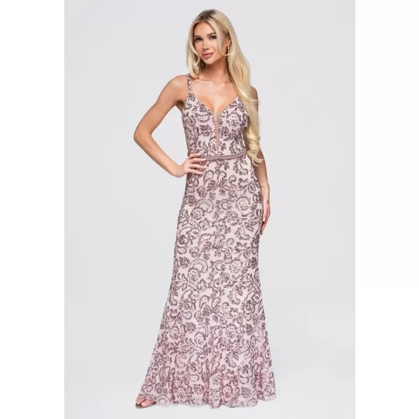  Dámské šaty LARICA LA-OM-DLR385 PINK 
