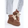 Dámské sněhule BOTO 25816 DARK BEIGE