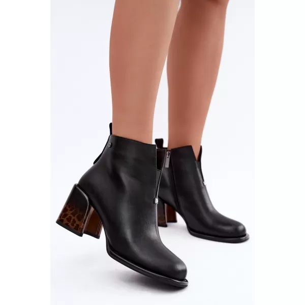  Dámské kotníkové boty GOE UU2N4204 BLACK 