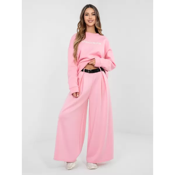  Dámské kalhoty RUE PARIS IT-SP-17872.29 PINK 