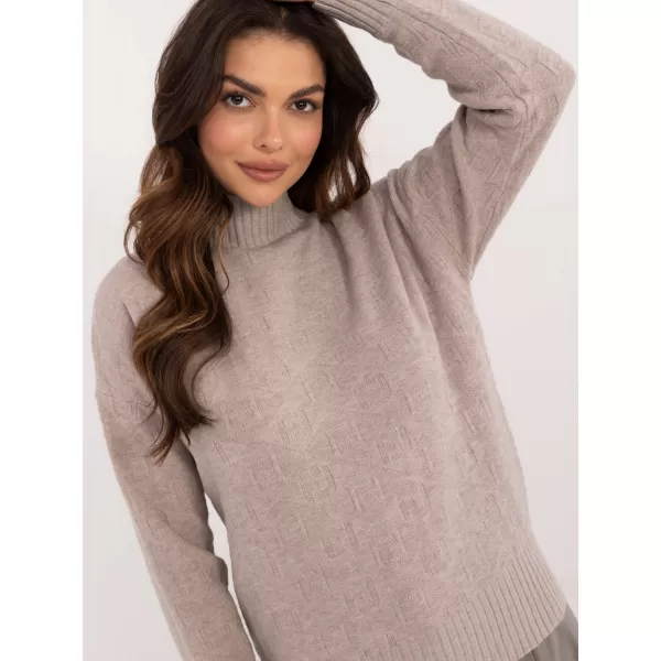  Dámský svetr WOOL FASHION ITALIA AT-SW-2339.54 BEIGE 